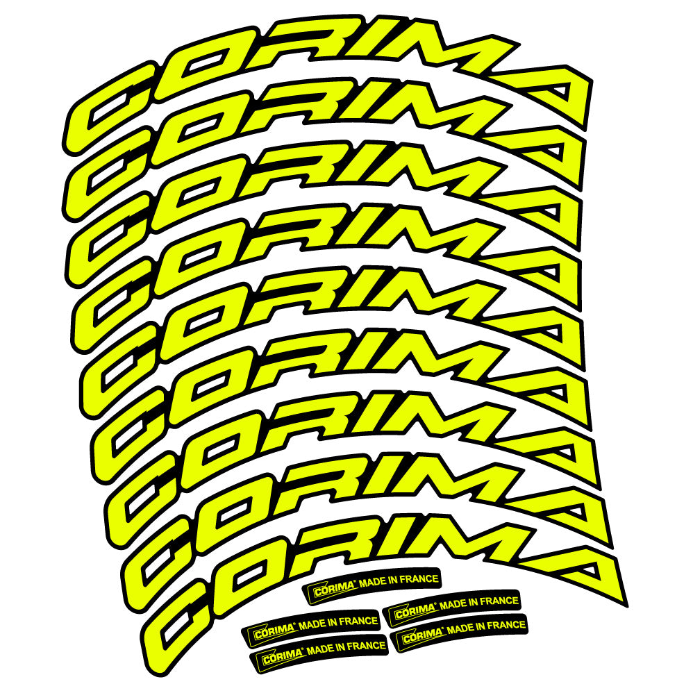 Stickers Corima 47 WS compatibles Autocollants roues Route