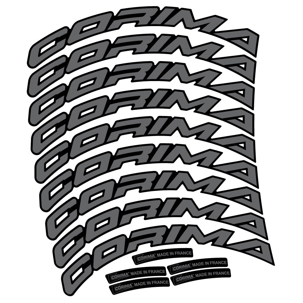 Stickers Corima 47 WS compatibles Autocollants roues Route
