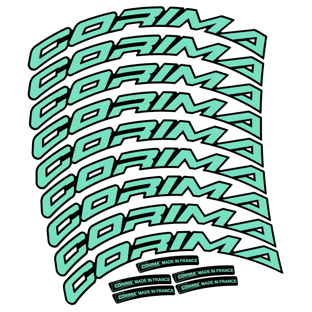 Stickers Corima 47 WS compatibles Autocollants roues Route