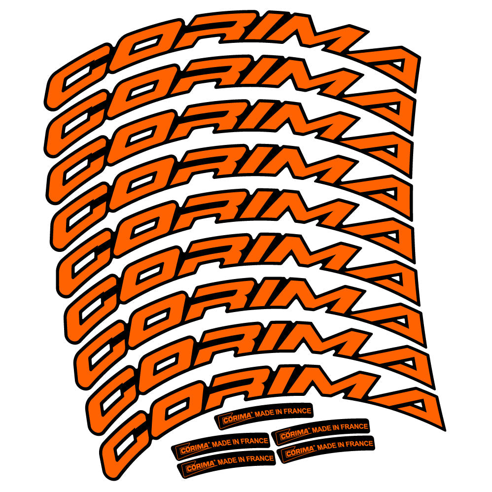 Stickers Corima 47 WS compatibles Autocollants roues Route
