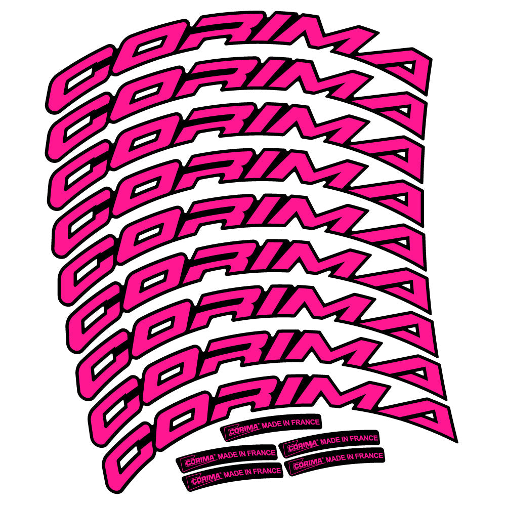Stickers Corima 47 WS compatibles Autocollants roues Route