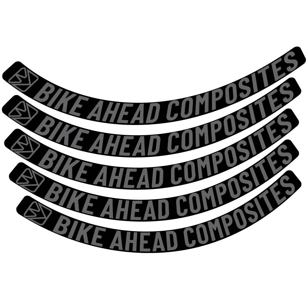 Stickers VéloAhead Composites Biturbo Aero 2022, Route 48.5mm Autocollants roues Route