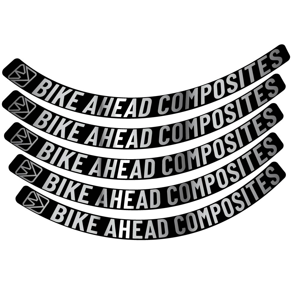 Stickers VéloAhead Composites Biturbo Aero 2022, Route 48.5mm Autocollants roues Route