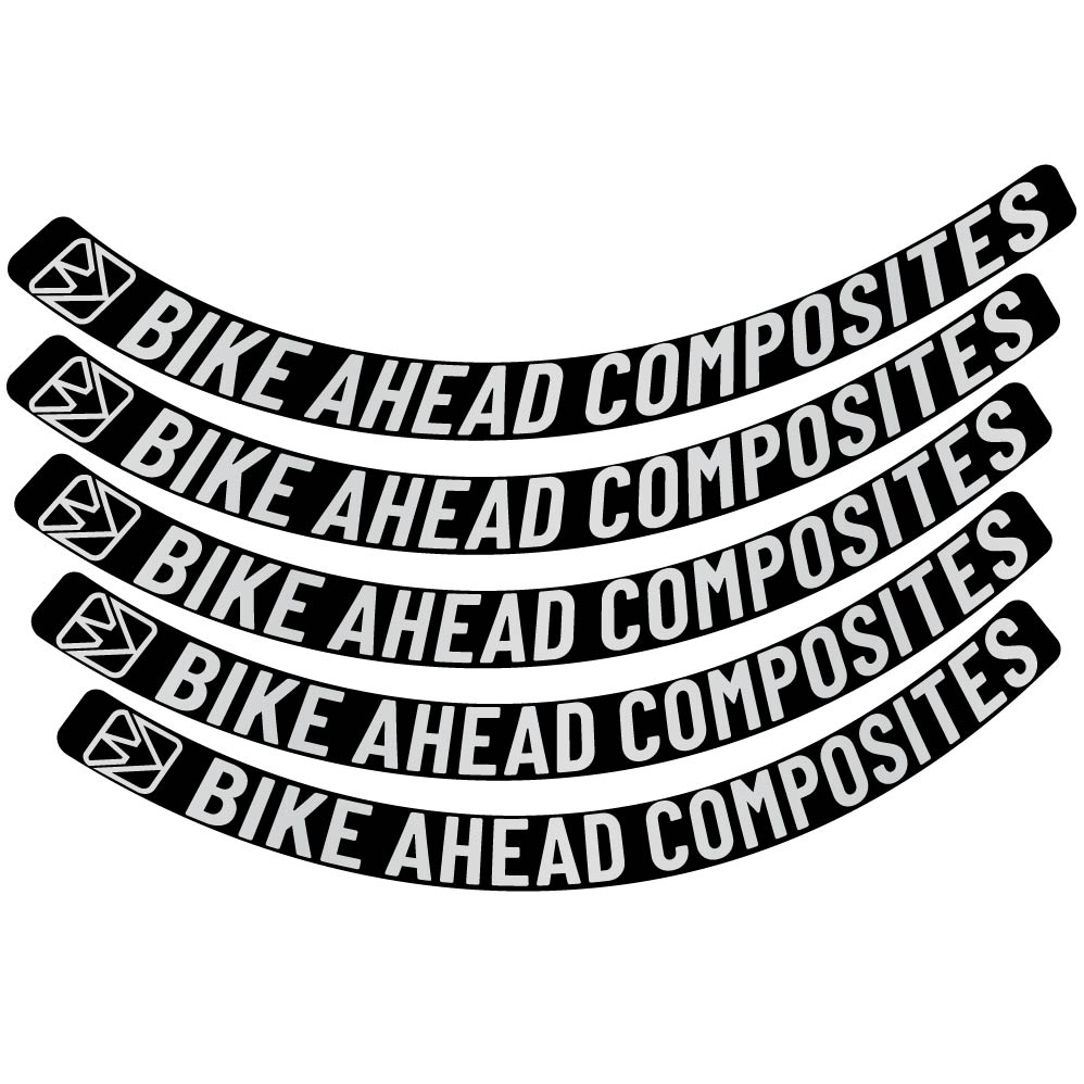 Stickers VéloAhead Composites Biturbo Aero 2022, Route 48.5mm Autocollants roues Route