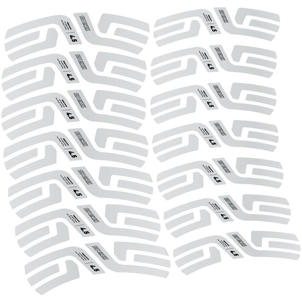 Stickers Enve Ses 4.5, Route profile 48 & 56mm compatibles Autocollants roues Route