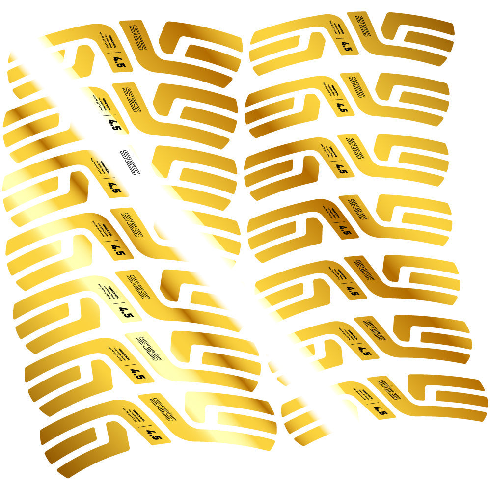 Stickers Enve Ses 4.5, Route profile 48 & 56mm compatibles Autocollants roues Route