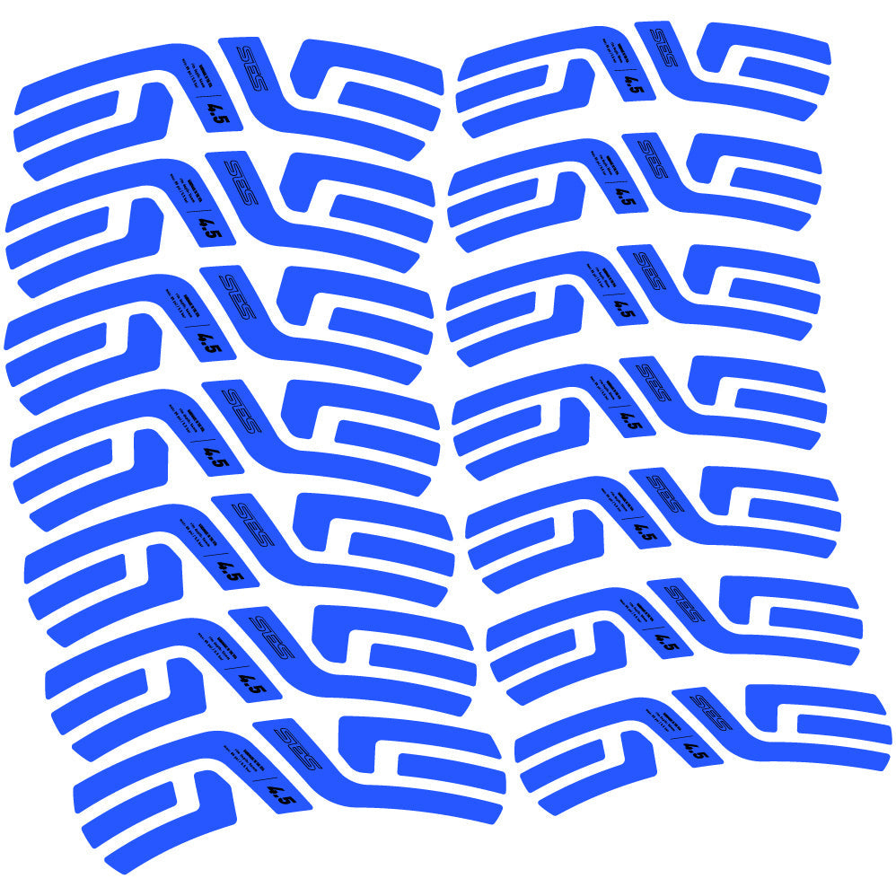 Stickers Enve Ses 4.5, Route profile 48 & 56mm compatibles Autocollants roues Route
