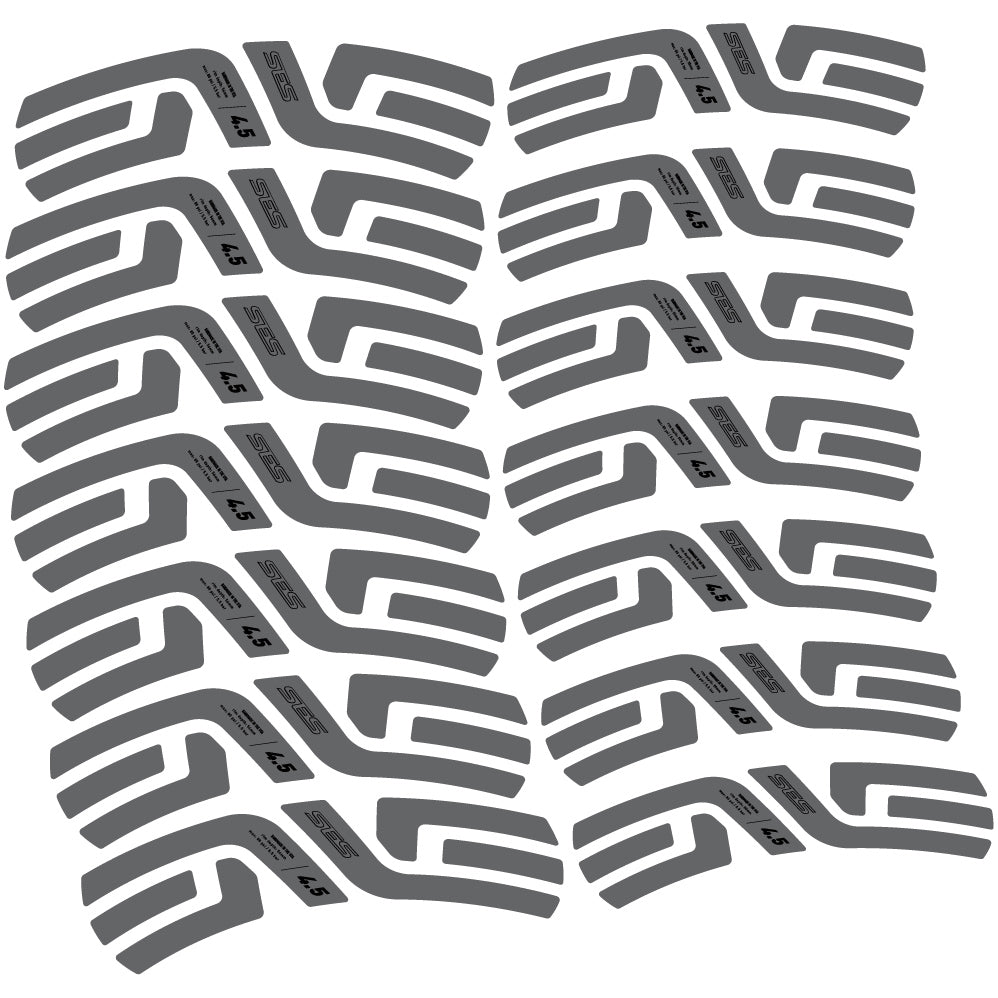 Stickers Enve Ses 4.5, Route profile 48 & 56mm compatibles Autocollants roues Route