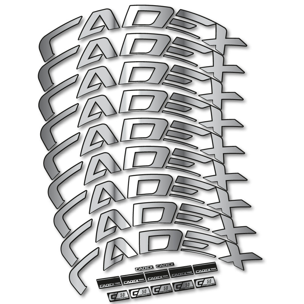 Stickers Cadex 50 Ultra Disc compatibles Autocollants roues Route