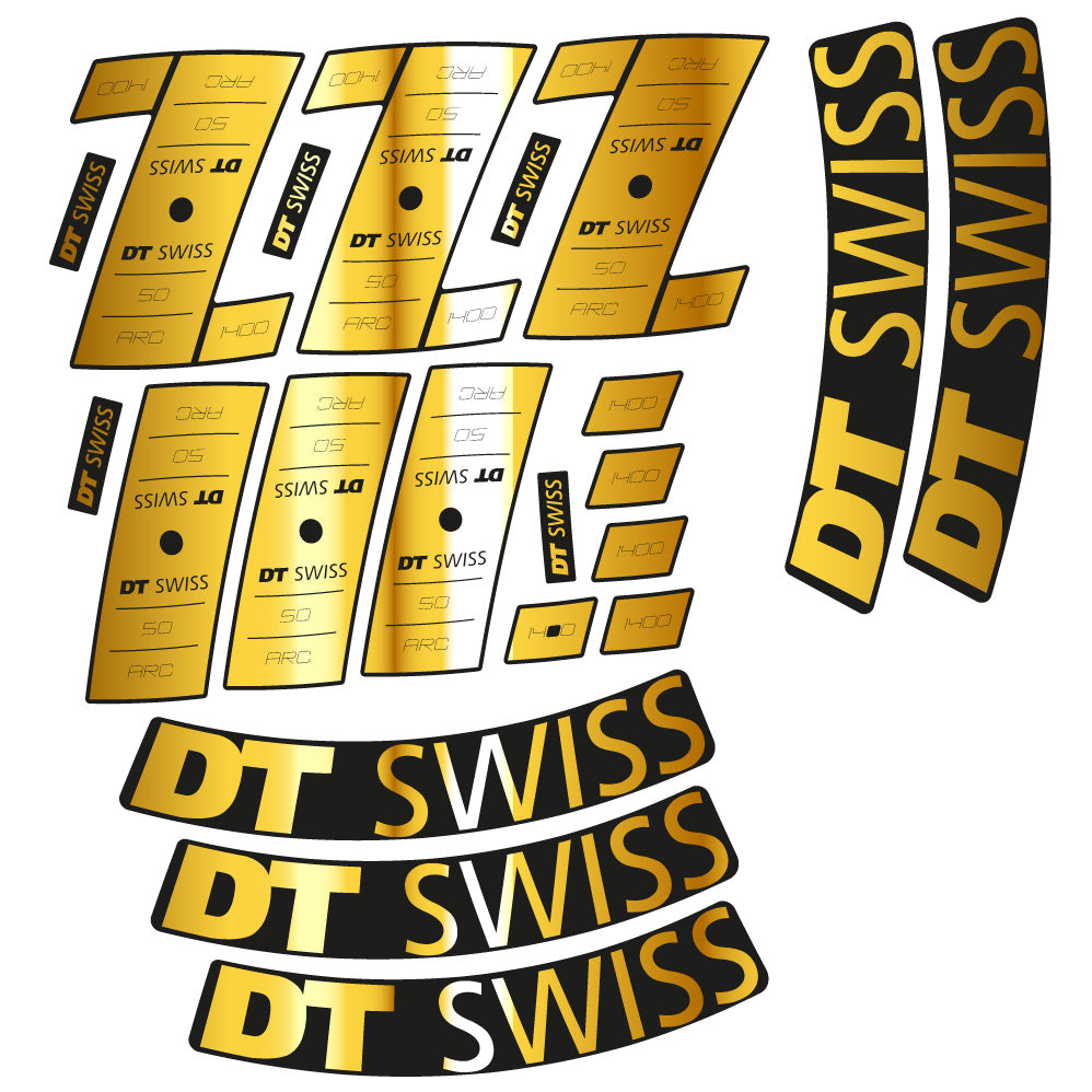 Stickers Custom Vinyl for DT Swiss ARC 1400 DB 50 50mm Route Sticker Autocollants roues Route