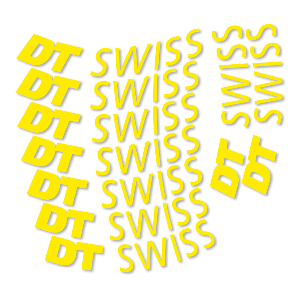 Stickers DT Swiss compatibles Autocollants roues Route