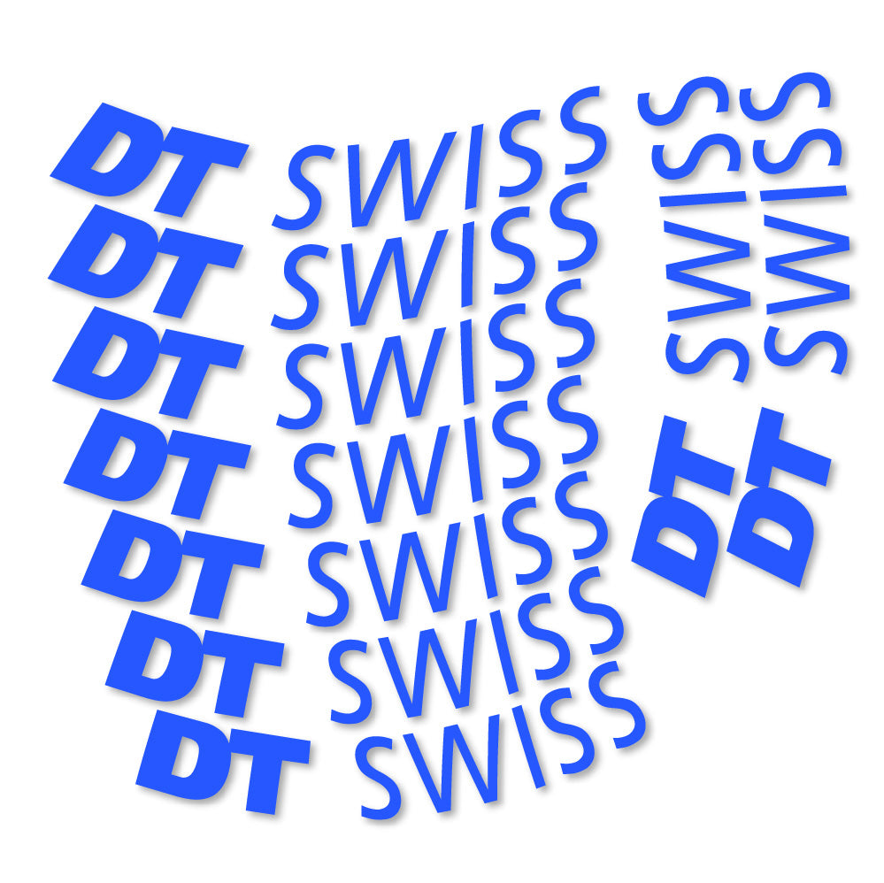 Stickers DT Swiss compatibles Autocollants roues Route