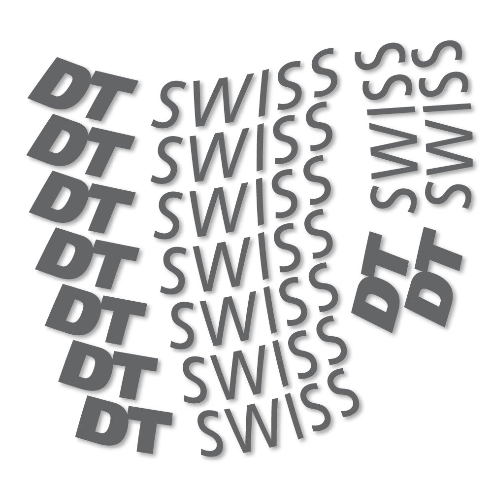 Stickers DT Swiss compatibles Autocollants roues Route