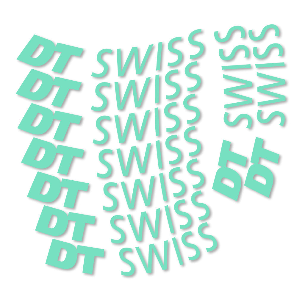 Stickers DT Swiss compatibles Autocollants roues Route