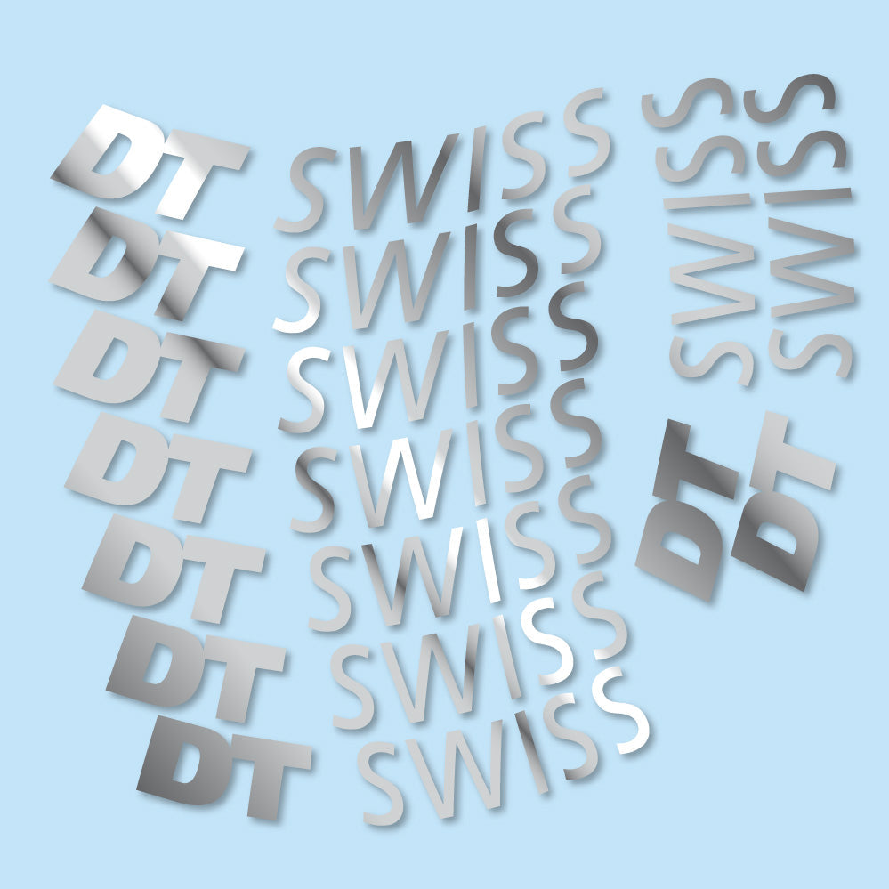Stickers DT Swiss compatibles Autocollants roues Route