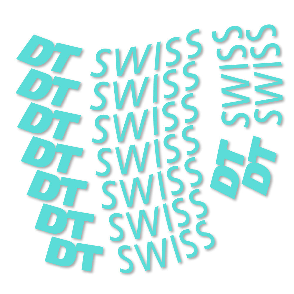 Stickers DT Swiss compatibles Autocollants roues Route