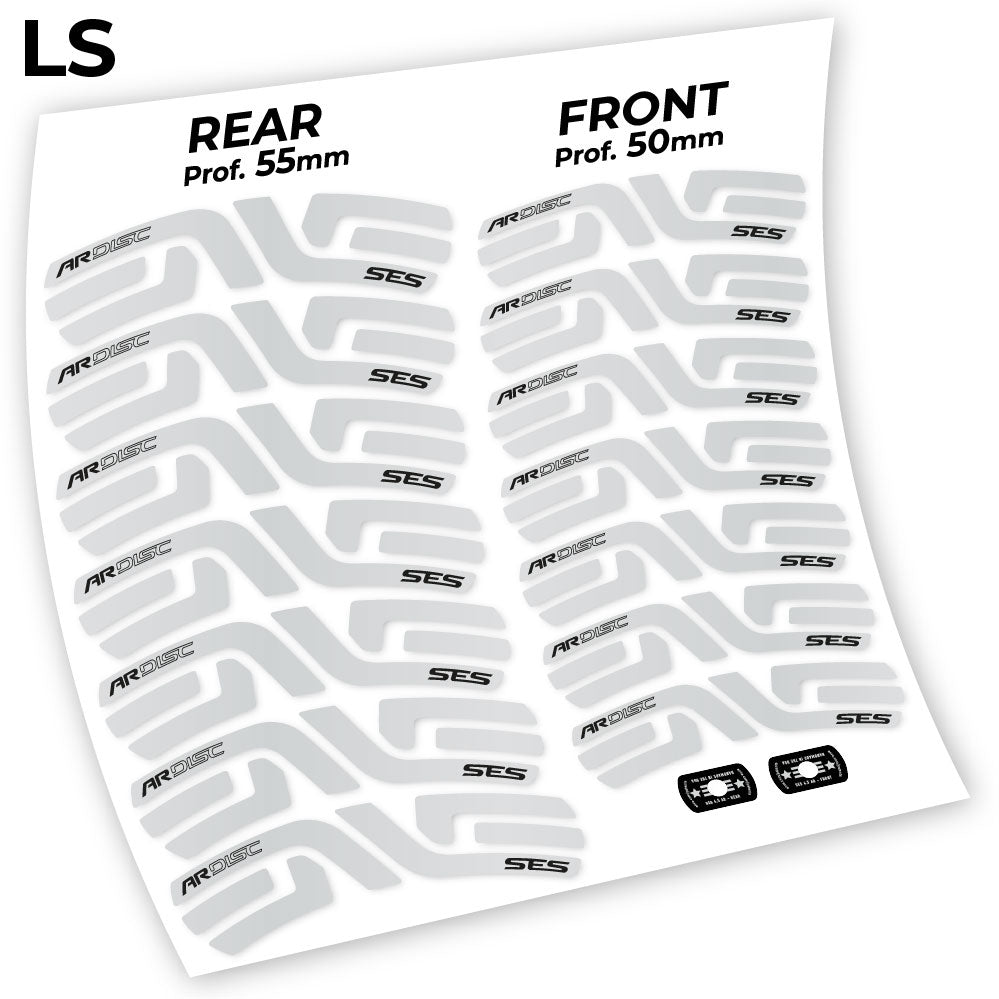 Stickers Enve AR SES 4.5 Disc compatibles Autocollants roues Route