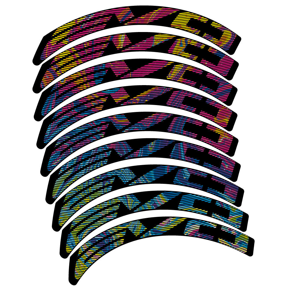 Stickers Evo compatibles Autocollants roues Route