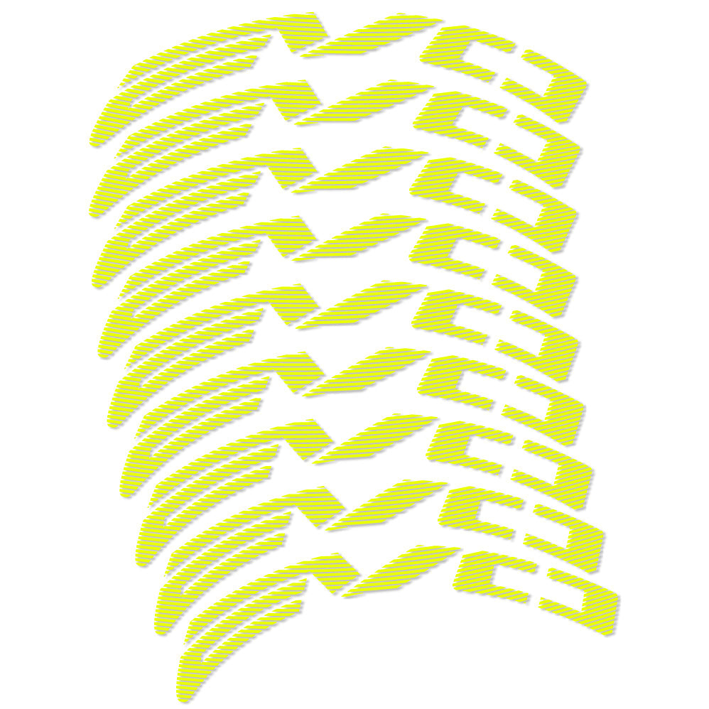 Stickers Evo compatibles Autocollants roues Route