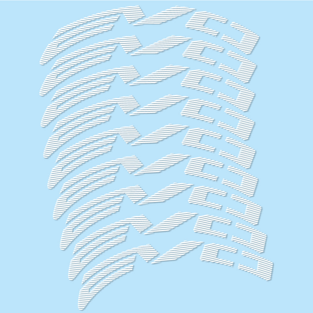 Stickers Evo compatibles Autocollants roues Route