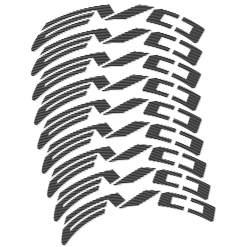 Stickers Evo compatibles Autocollants roues Route