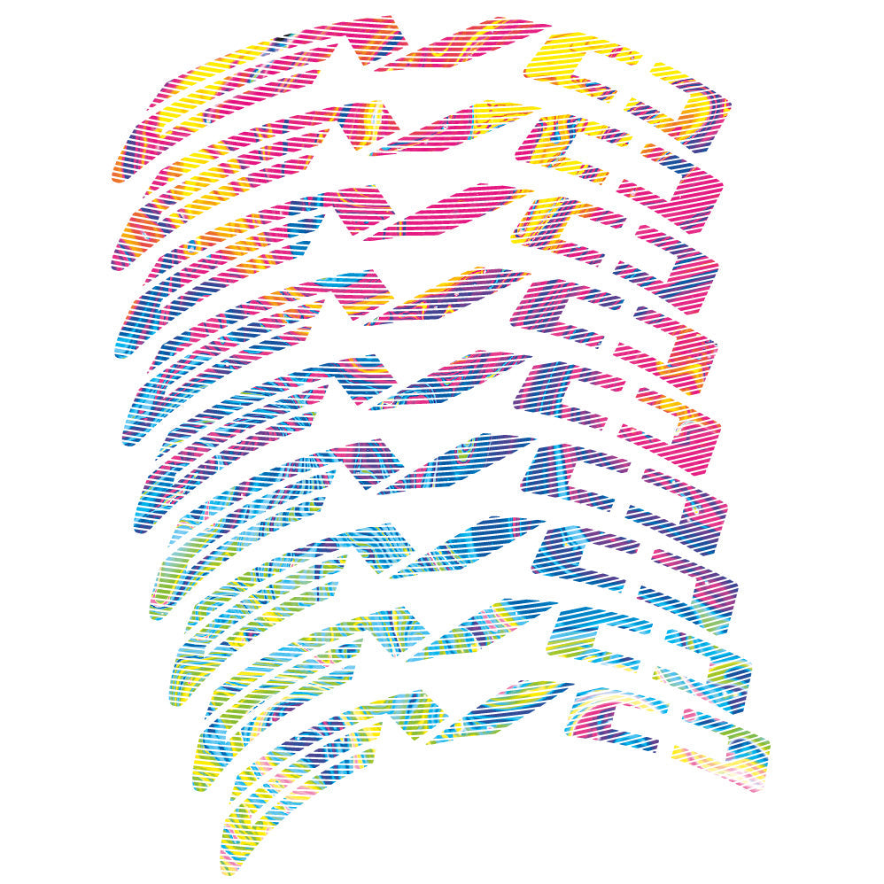 Stickers Evo compatibles Autocollants roues Route