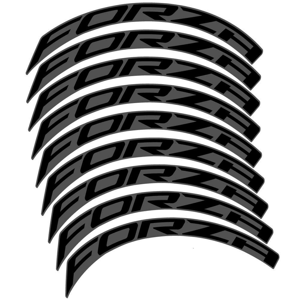 Stickers Forza, Route 50 compatibles Autocollants roues Route