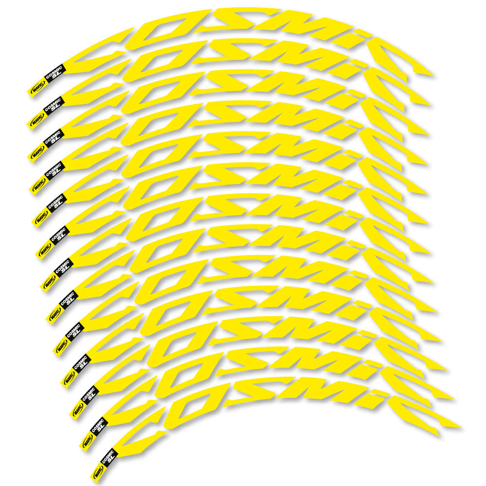 Stickers Mavic Cosmic SL compatibles - Autocollants roue vélo route