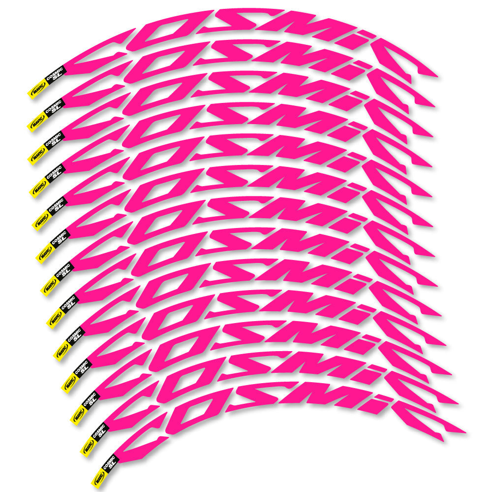 Stickers Mavic Cosmic SL compatibles - Autocollants roue vélo route
