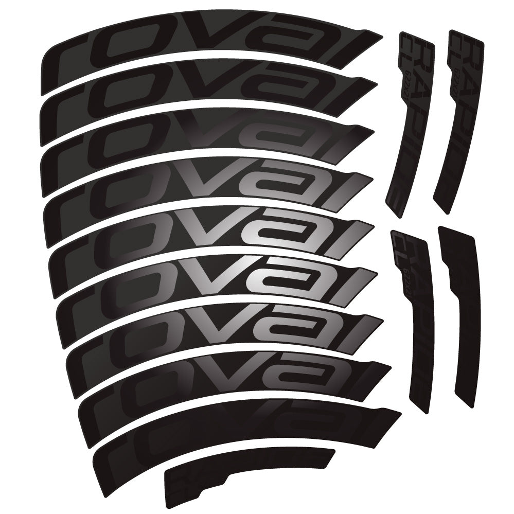 Stickers Roval Rapide CL compatibles - Autocollants roue vélo route