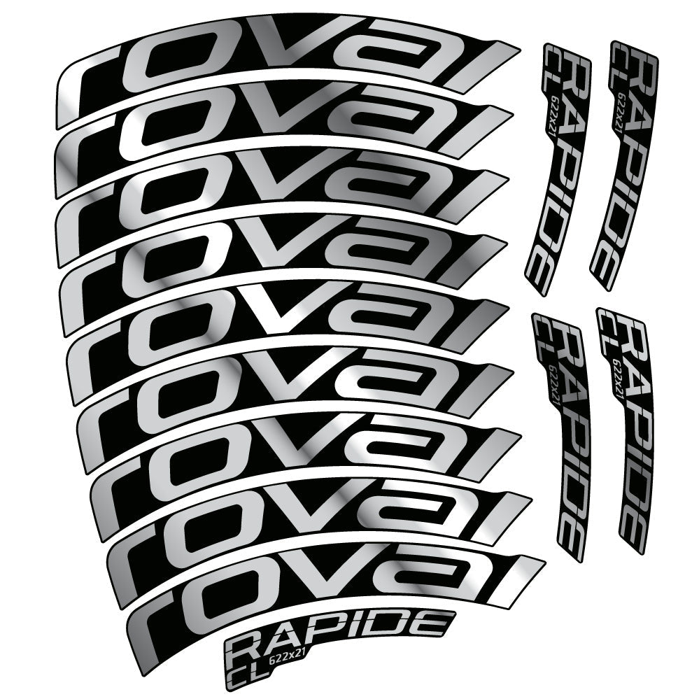 Stickers Roval Rapide CL compatibles Autocollants roues Route