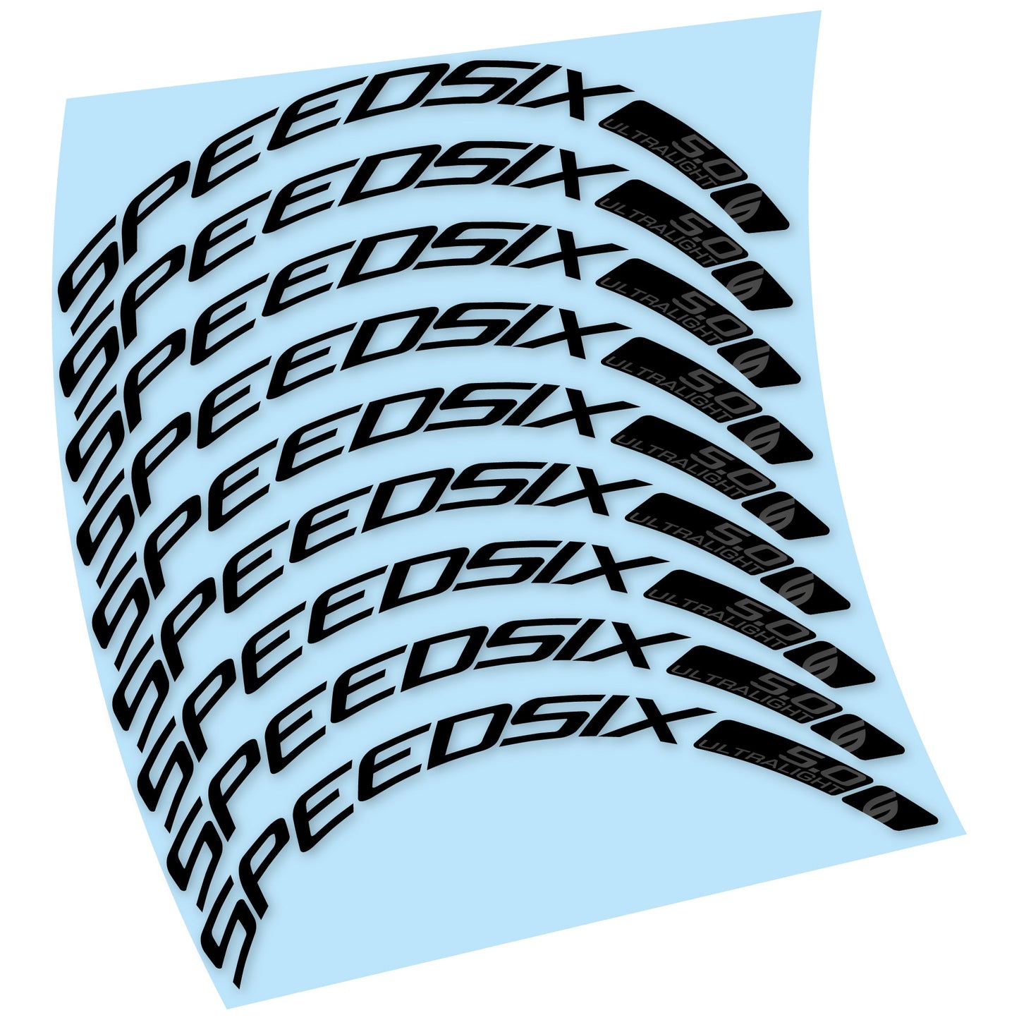 Stickers Route Speedsix Ultralight 5.0 compatibles Autocollants roues Route