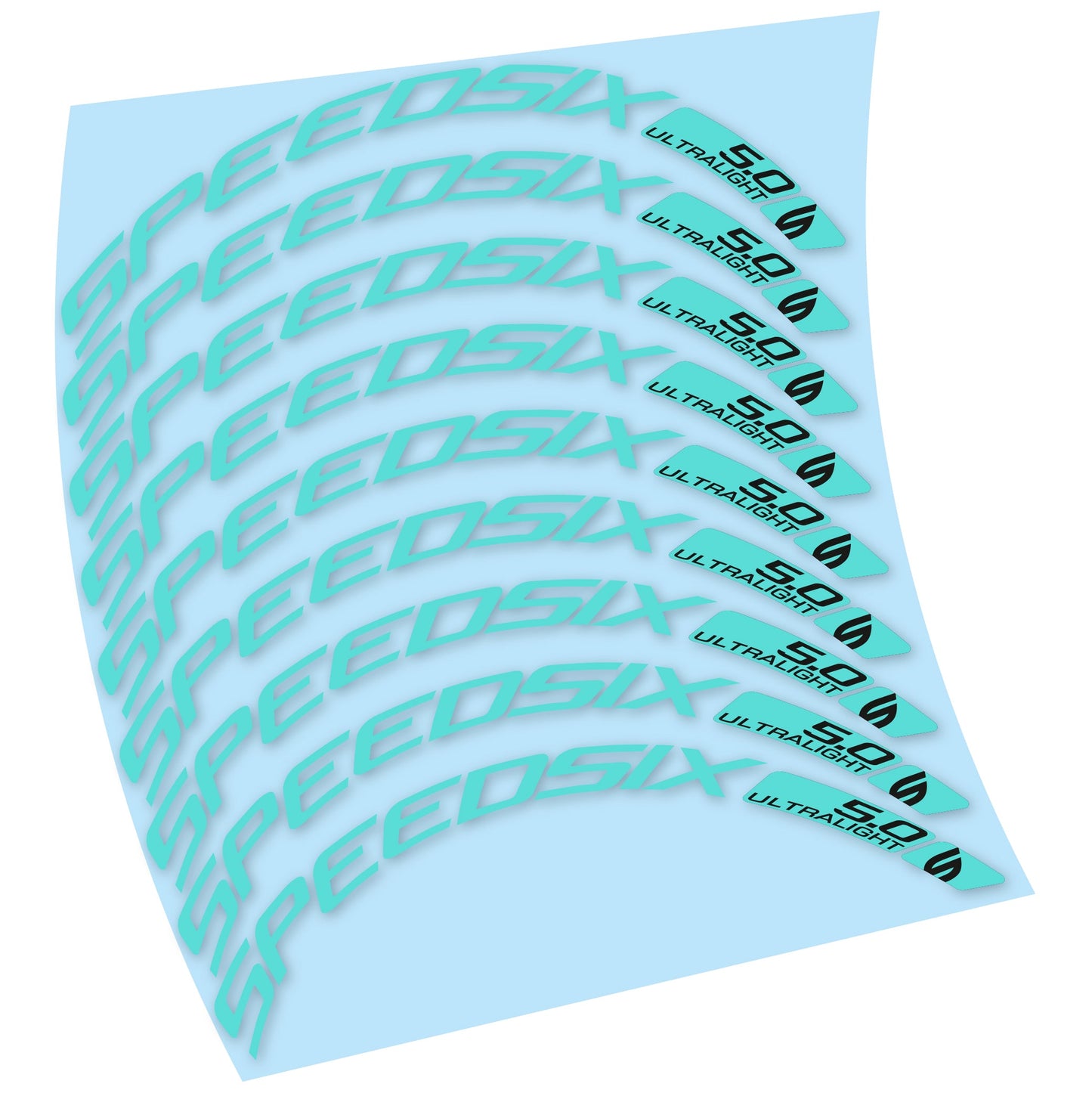 Stickers Route Speedsix Ultralight 5.0 compatibles Autocollants roues Route