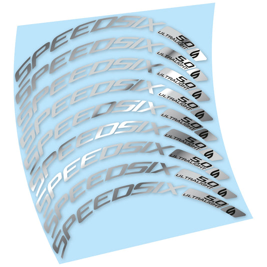 Stickers Route Speedsix Ultralight 5.0 compatibles Autocollants roues Route