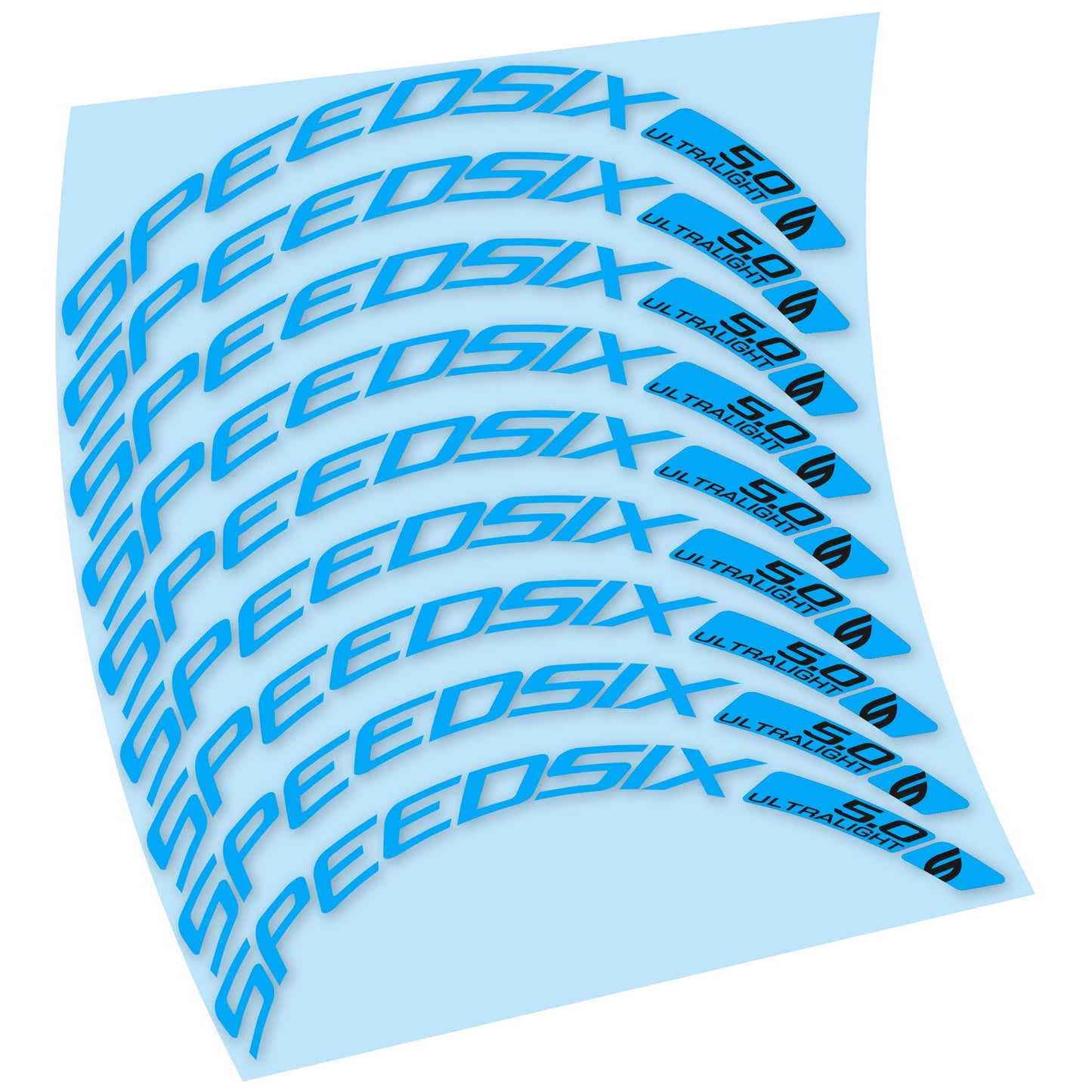 Stickers Route Speedsix Ultralight 5.0 compatibles Autocollants roues Route