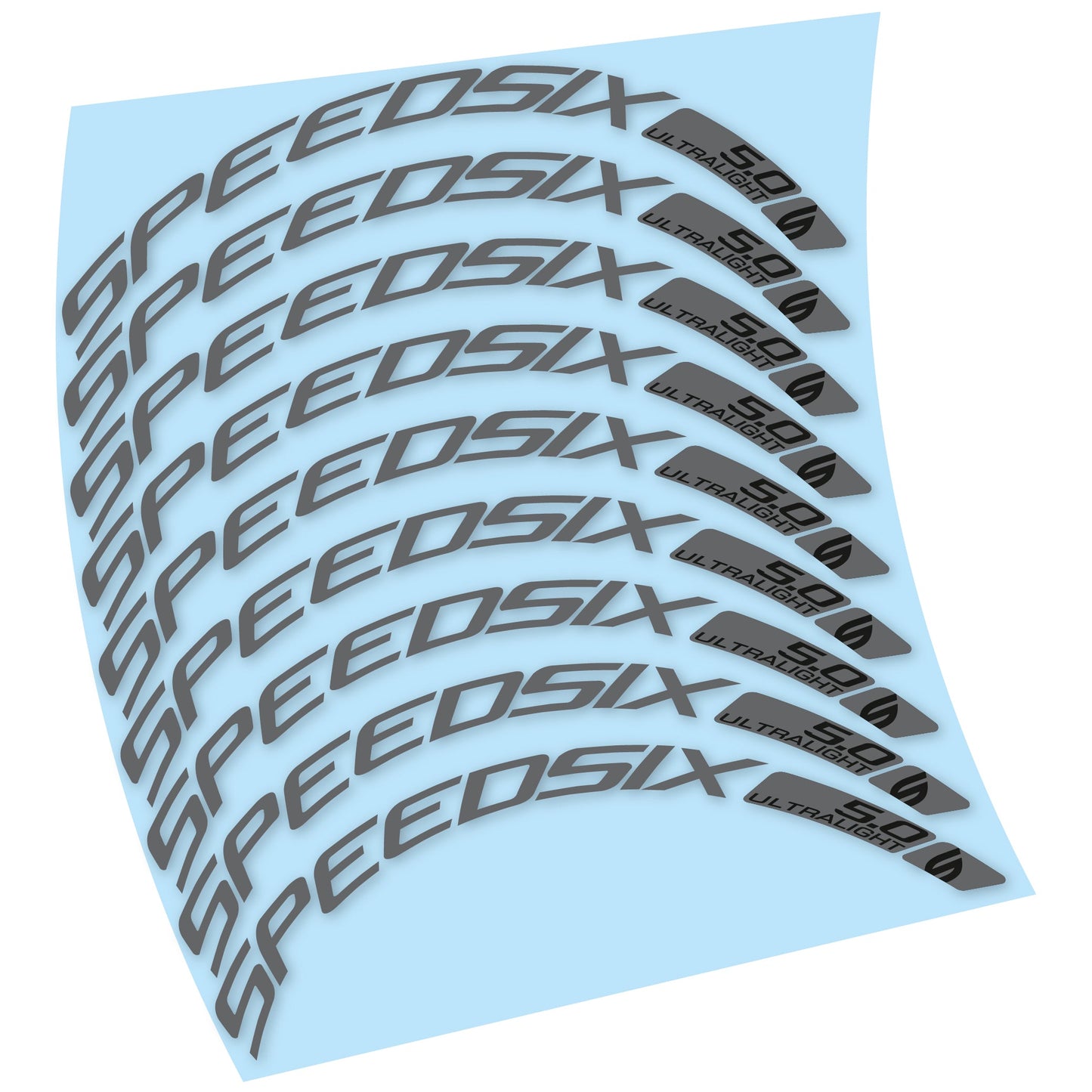 Stickers Route Speedsix Ultralight 5.0 compatibles Autocollants roues Route