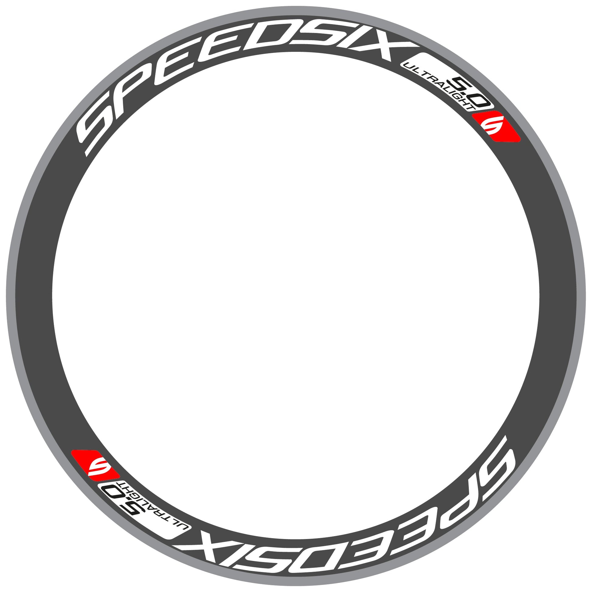 Stickers Route Speedsix Ultralight 5.0 compatibles Autocollants roues Route