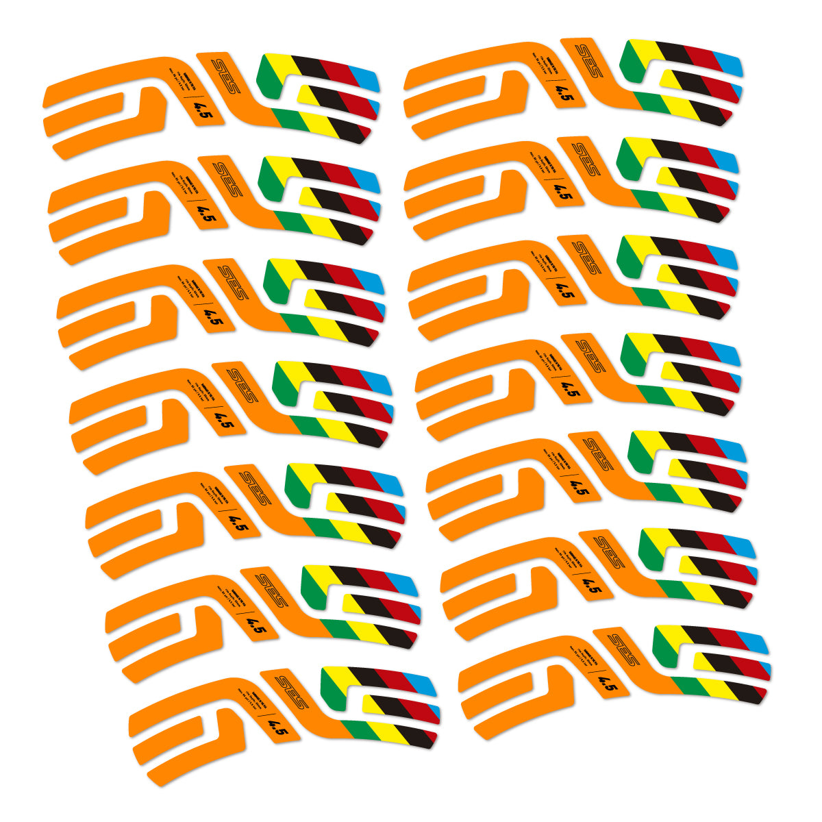 Stickers roue vélo ENVE SES 4.5 Disc 2022 World Champs autocollant vinyle