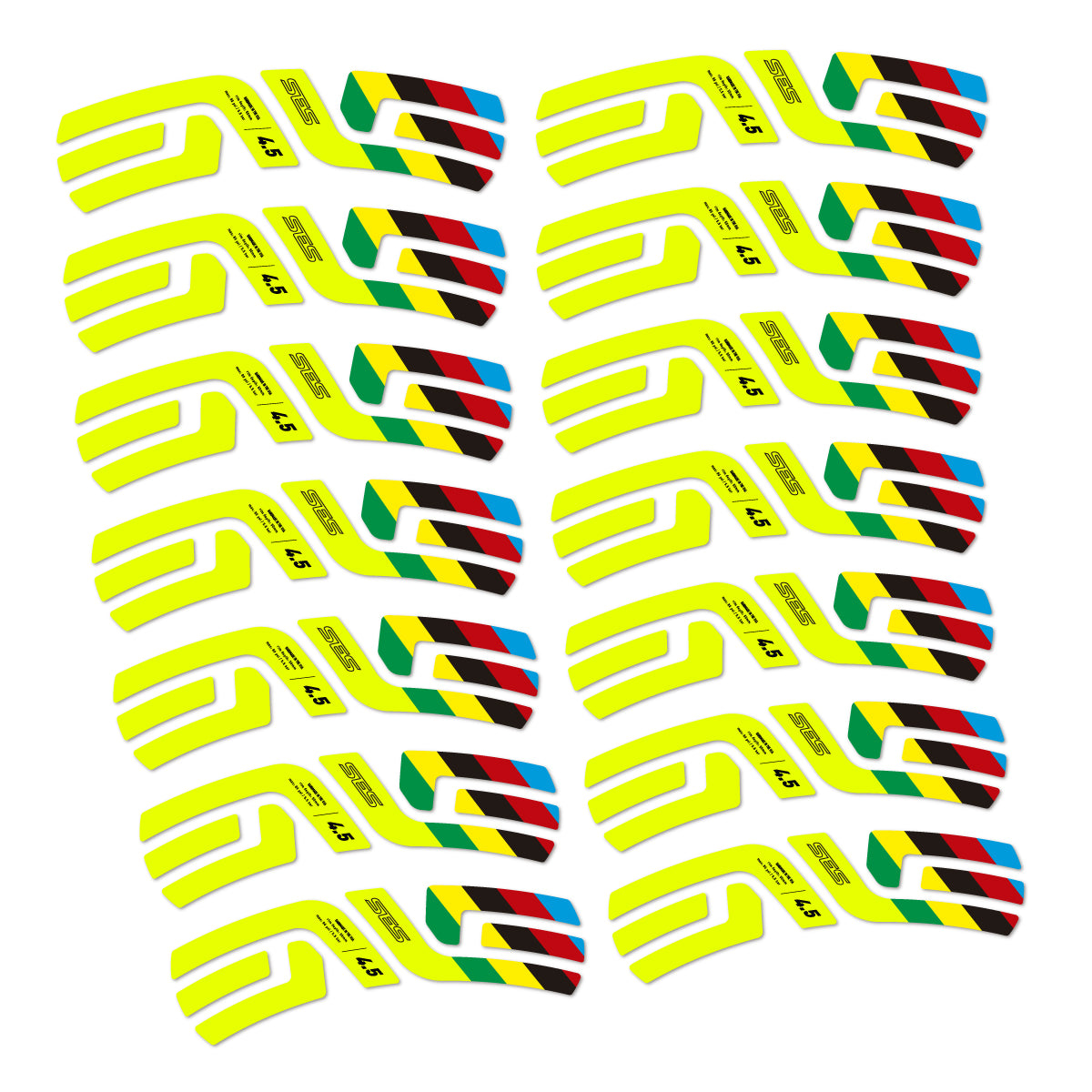 Stickers roue vélo ENVE SES 4.5 Disc 2022 World Champs autocollant vinyle