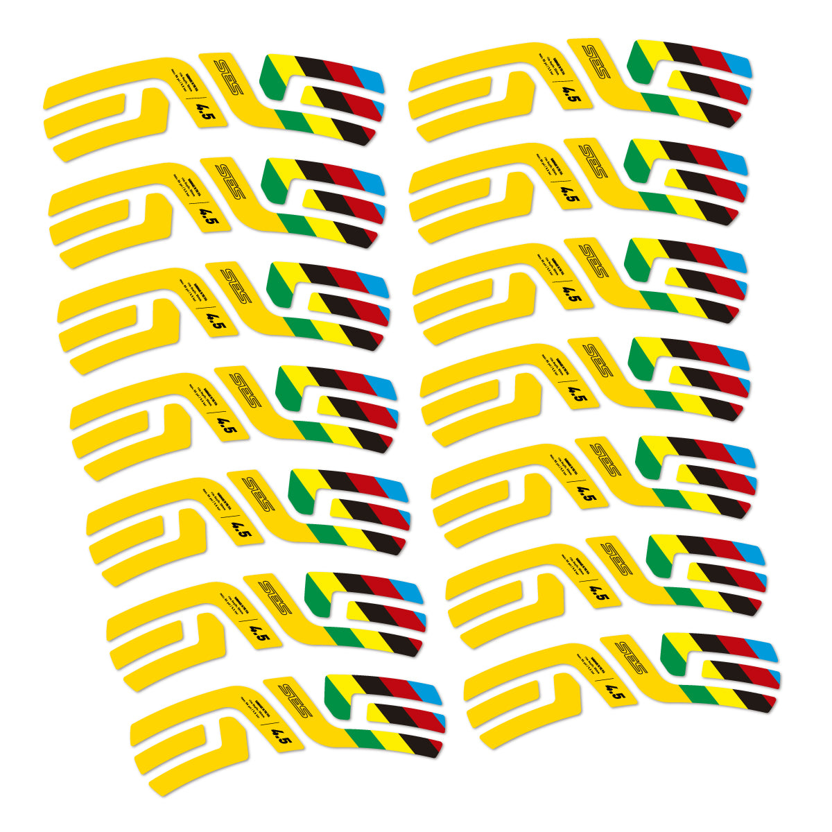 Stickers roue vélo ENVE SES 4.5 Disc 2022 World Champs autocollant vinyle