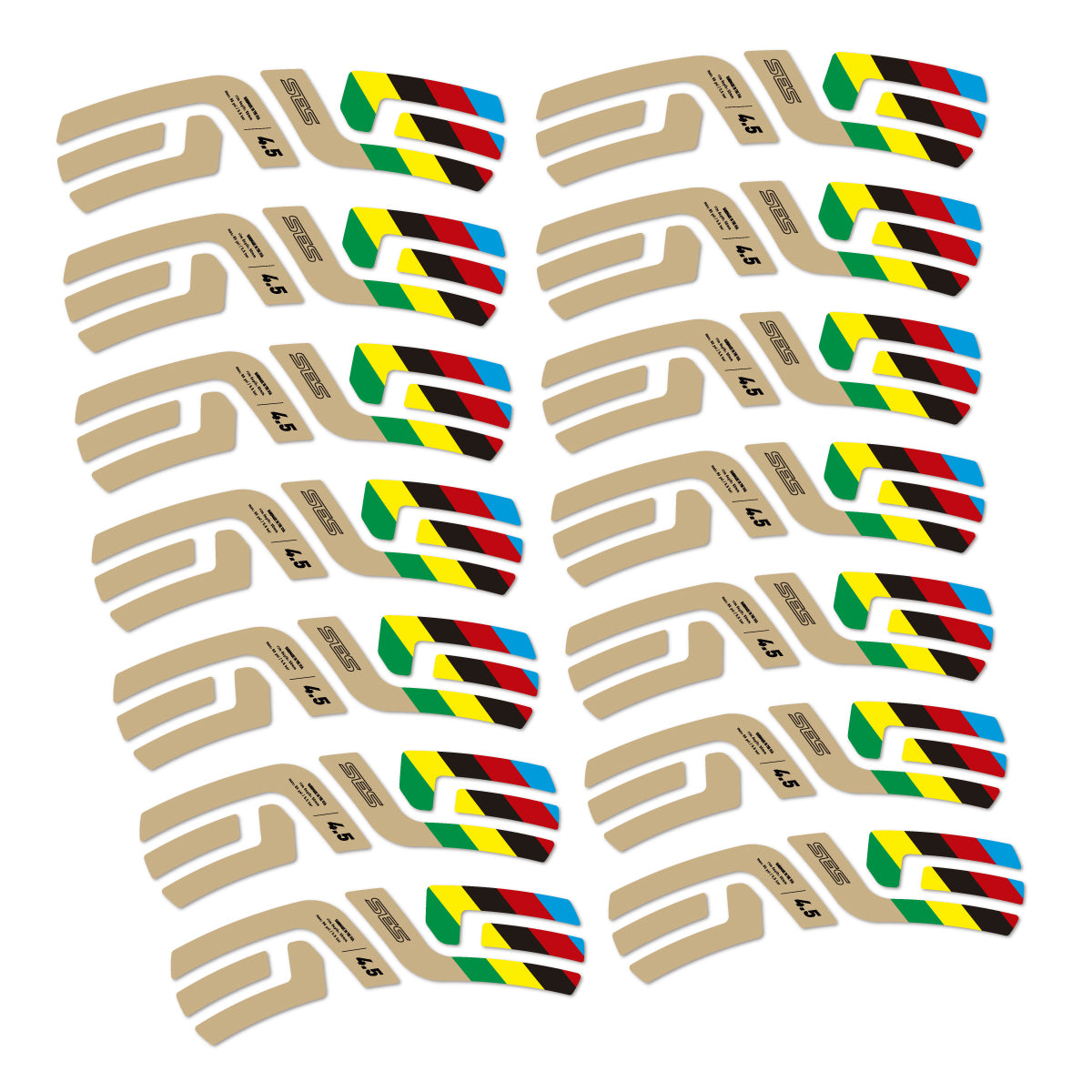 Stickers roue vélo ENVE SES 4.5 Disc 2022 World Champs autocollant vinyle