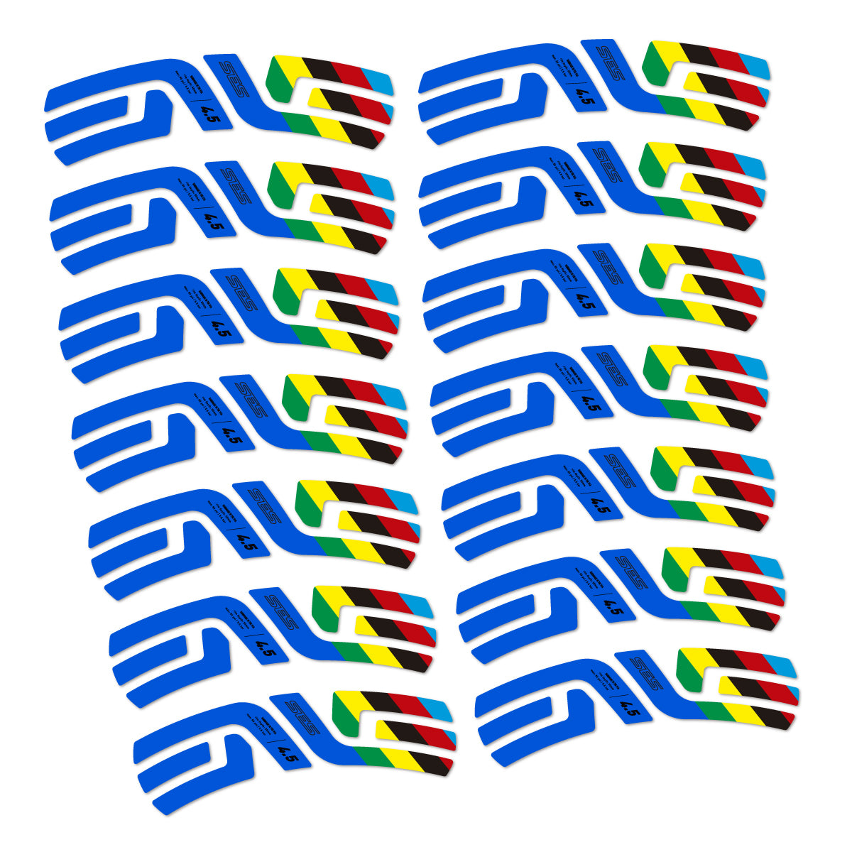Stickers roue vélo ENVE SES 4.5 Disc 2022 World Champs autocollant vinyle