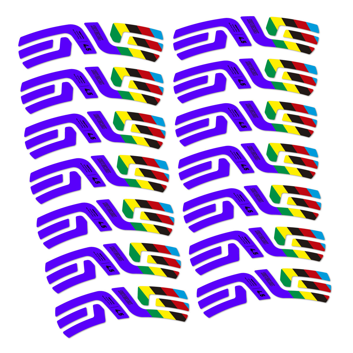 Stickers roue vélo ENVE SES 4.5 Disc 2022 World Champs autocollant vinyle
