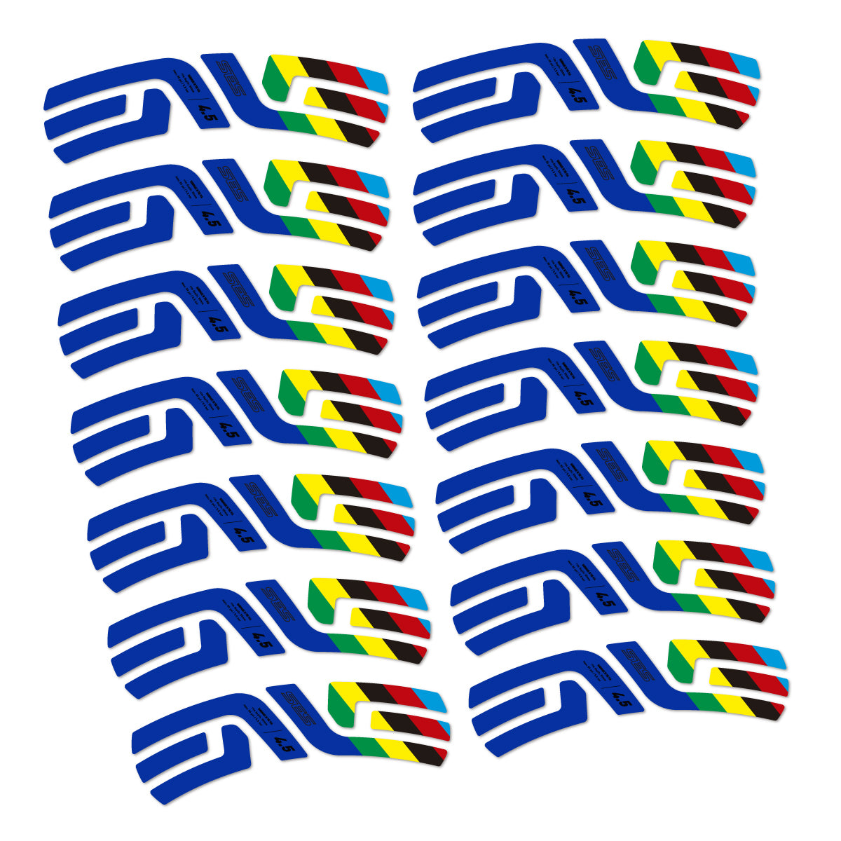 Stickers roue vélo ENVE SES 4.5 Disc 2022 World Champs autocollant vinyle