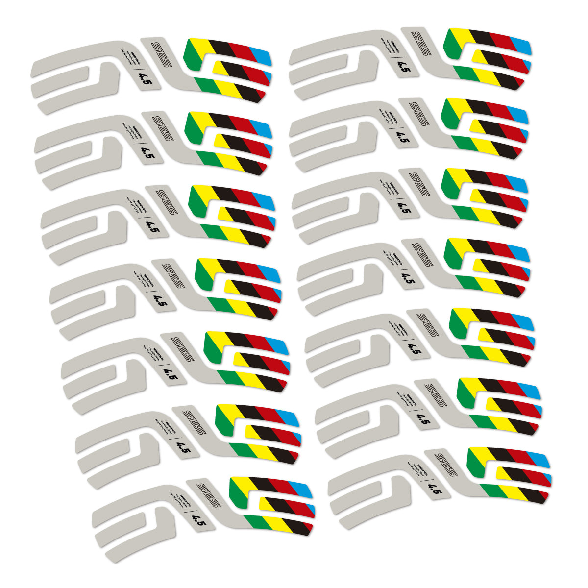 Stickers roue vélo ENVE SES 4.5 Disc 2022 World Champs autocollant vinyle