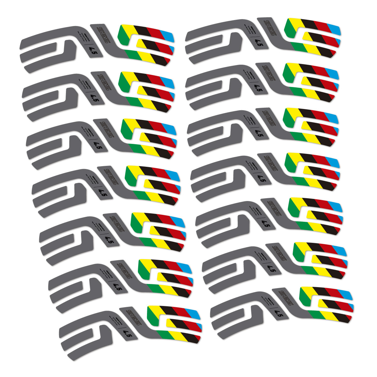 Stickers roue vélo ENVE SES 4.5 Disc 2022 World Champs autocollant vinyle