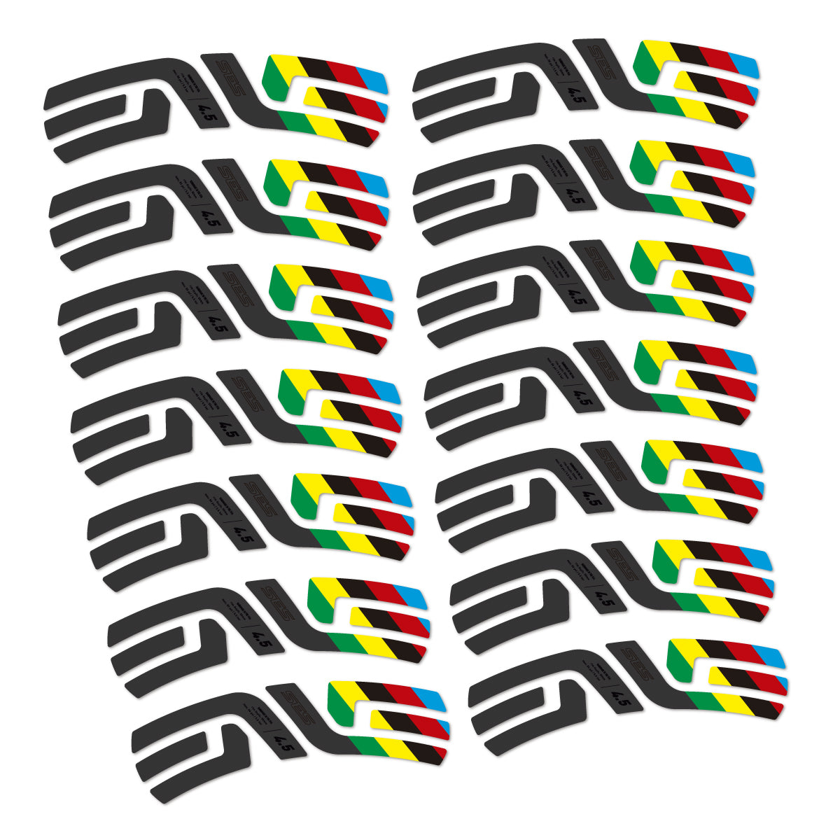 Stickers roue vélo ENVE SES 4.5 Disc 2022 World Champs autocollant vinyle