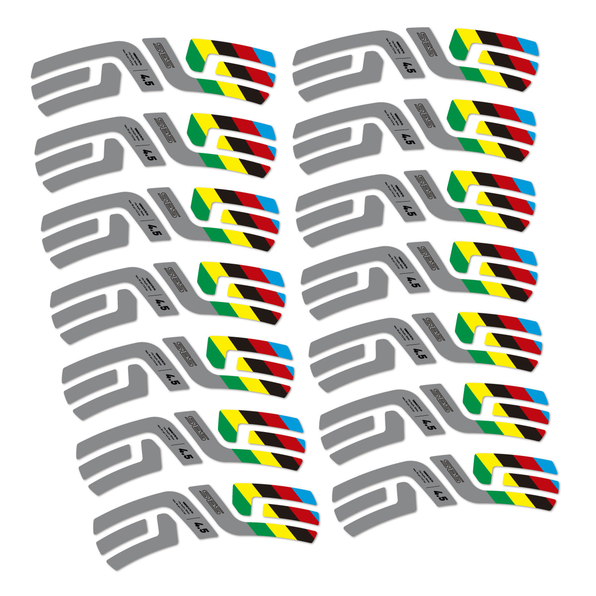 Stickers roue vélo ENVE SES 4.5 Disc 2022 World Champs autocollant vinyle