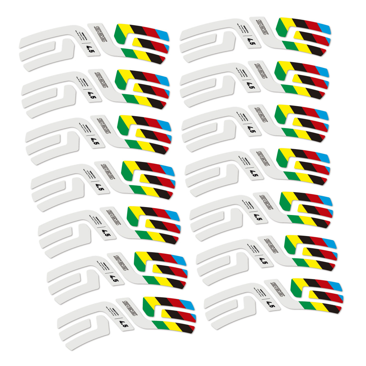 Stickers roue vélo ENVE SES 4.5 Disc 2022 World Champs autocollant vinyle