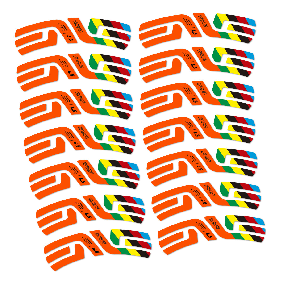 Stickers roue vélo ENVE SES 4.5 Disc 2022 World Champs autocollant vinyle
